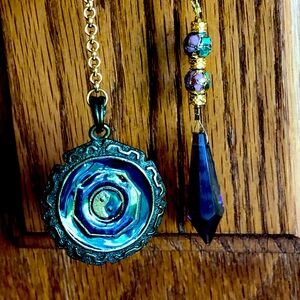 Pendulum Crystal and Medalion